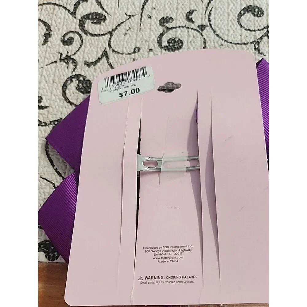 Riviera Vibrant Violet Grosgrain Bow